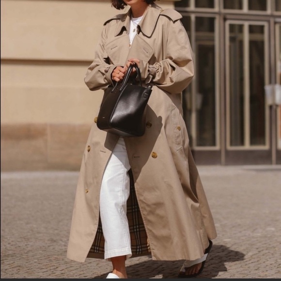 Burberry Other - BURBERRY’S Vintage 70’s Classic Long Trench Coat Tan (XL)
